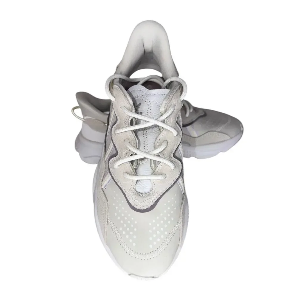 Adidas Ozweego Women's Cloud White Lilac Metallic Athletic Sneakers Shoes Size 7